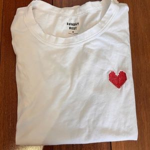 Sunday Best White T-Shirt